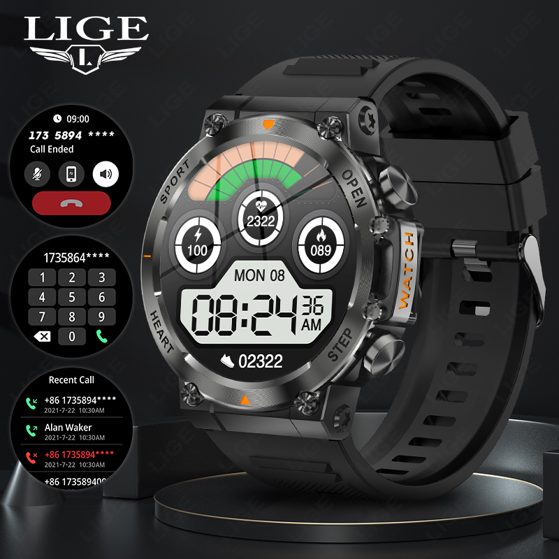 Smartwatch Watches For Sale - LIGE 2026 Smart Watches Heart Rate