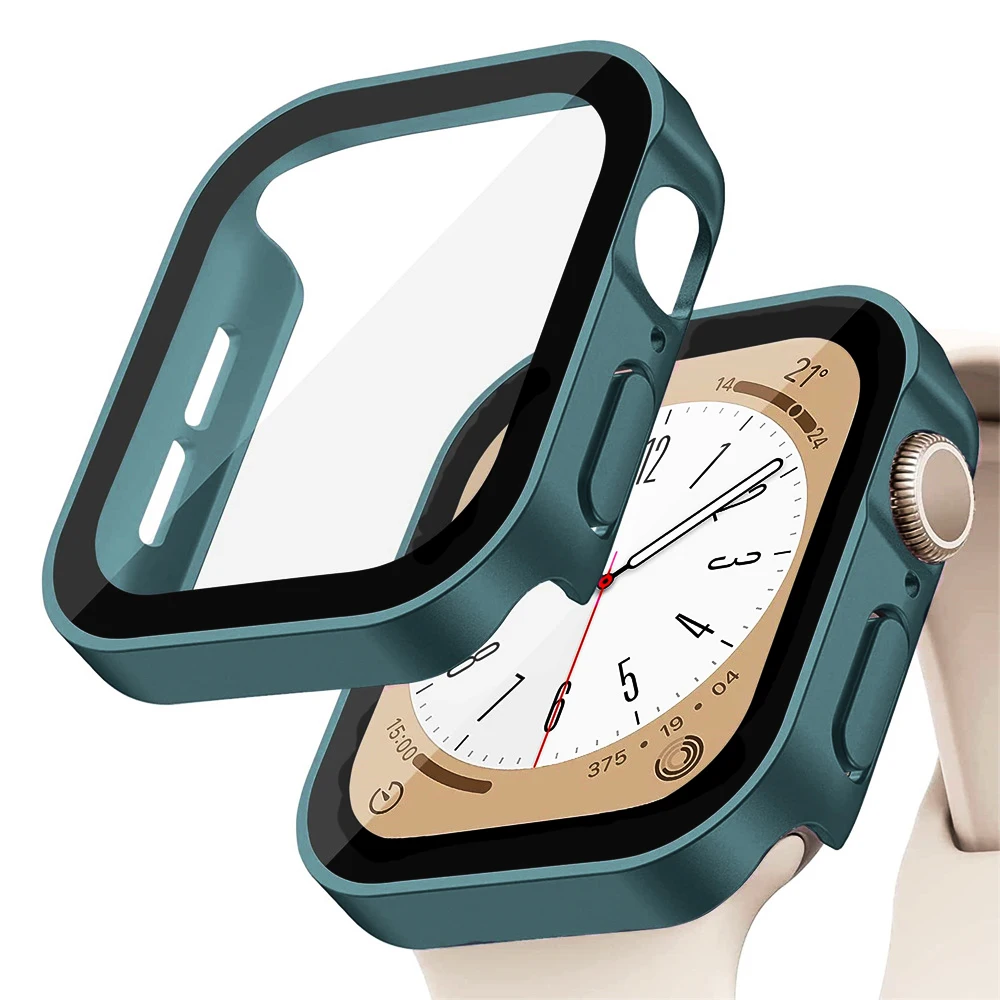 Watches Not Smartwatch - Glass+cover For Apple Watch case series