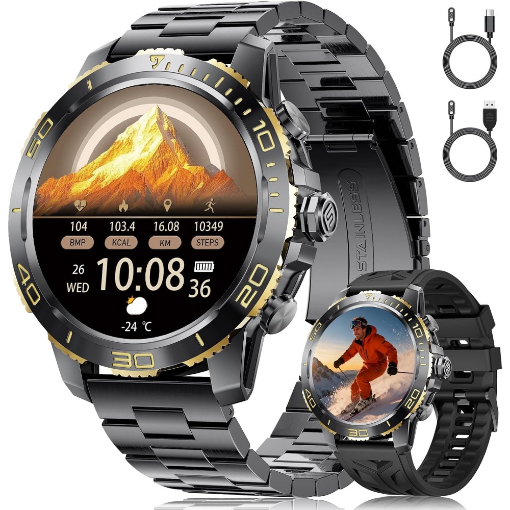 Smartwatch Iphone Watch For Men - Smartwatch Men: 1.43