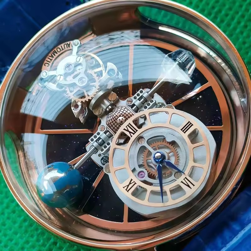 Watches Not Smartwatch - PINDU Design Man Wristwatch Transparent Hollow
