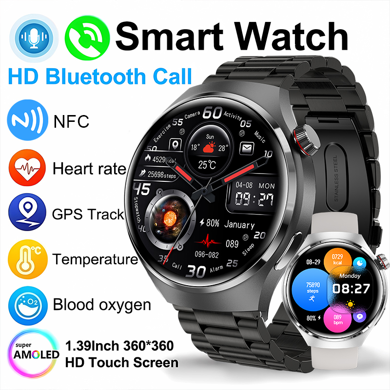 Smartwatch Professional Watches For Men - 2026 New Smart Watch Heart rate