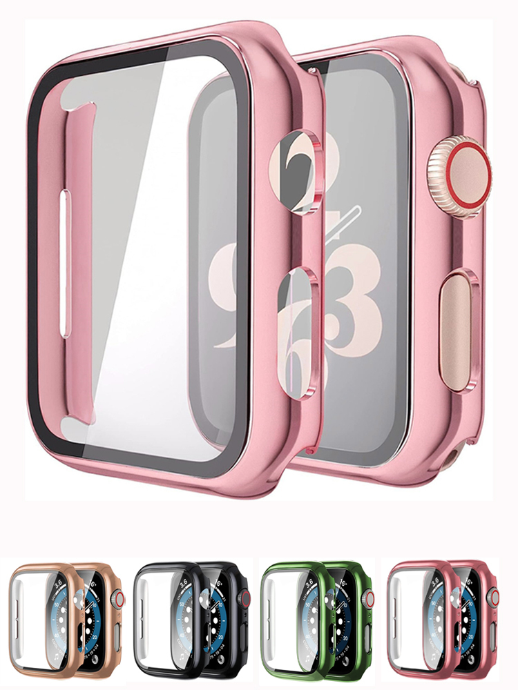 Watches Not Smartwatch - Glass+case For Apple Watch band 44mm