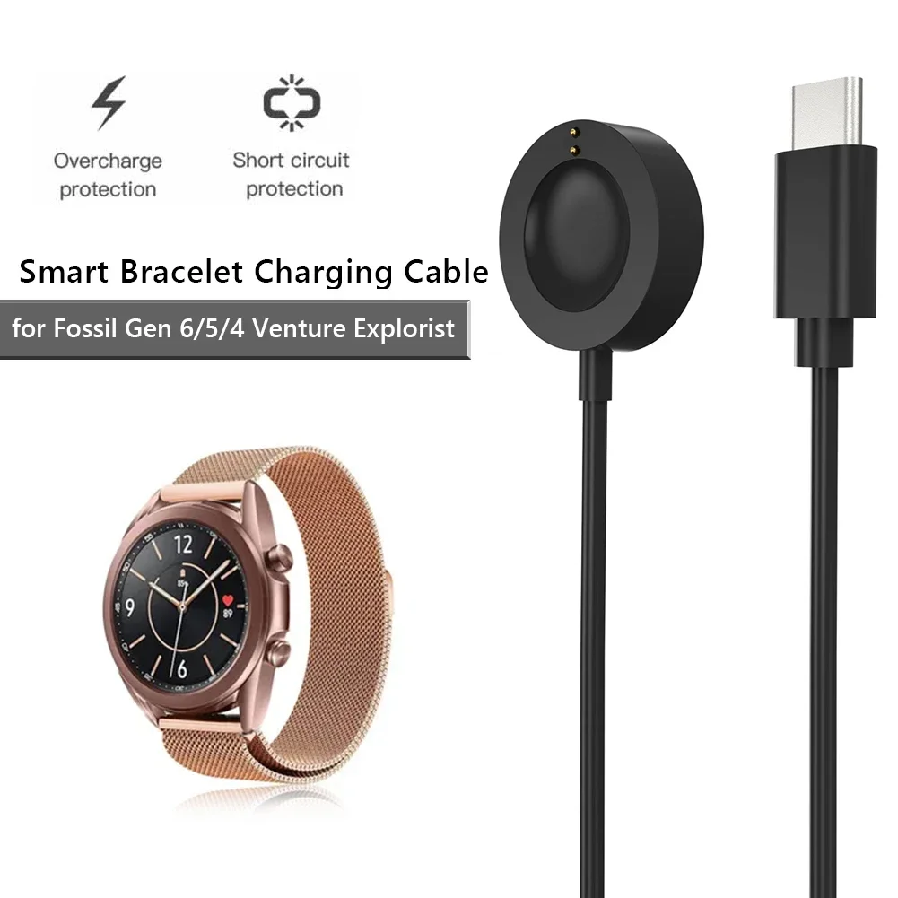 1M USB Type-C Magnetic Fast Ch - огляд і ціна Fossil Watches Smartwatch Charger