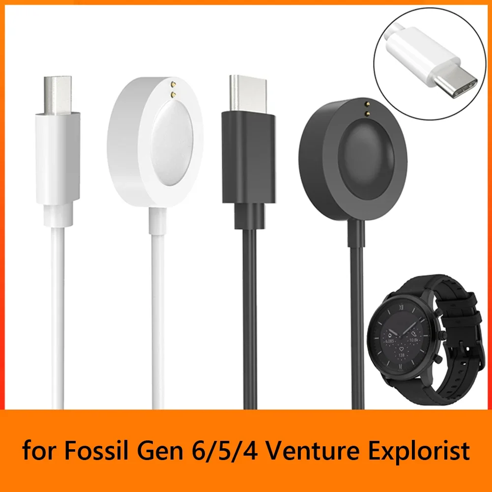 1M USB Type-C Magnetic Fast Ch - огляд і ціна Fossil Watches Smartwatch Charger