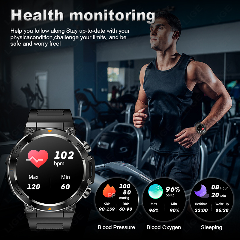 LIGE 2026 Smart Watches Heart  - огляд і ціна Smartwatch Watches For Sale