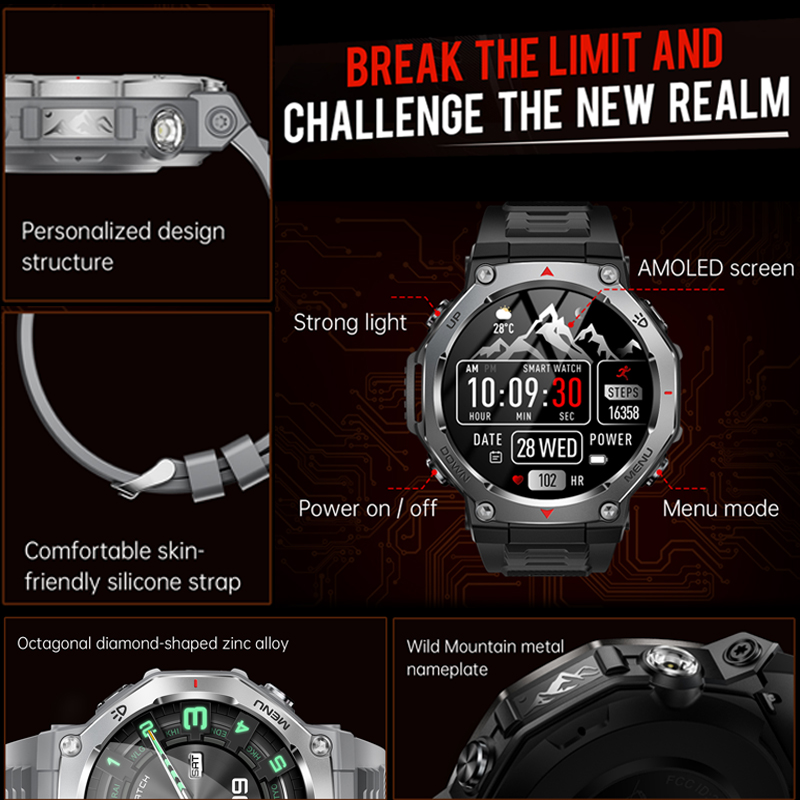 2026 New T-Rex 3 Ultra Outdoor - огляд і ціна Smartwatch Professional Watches For Men