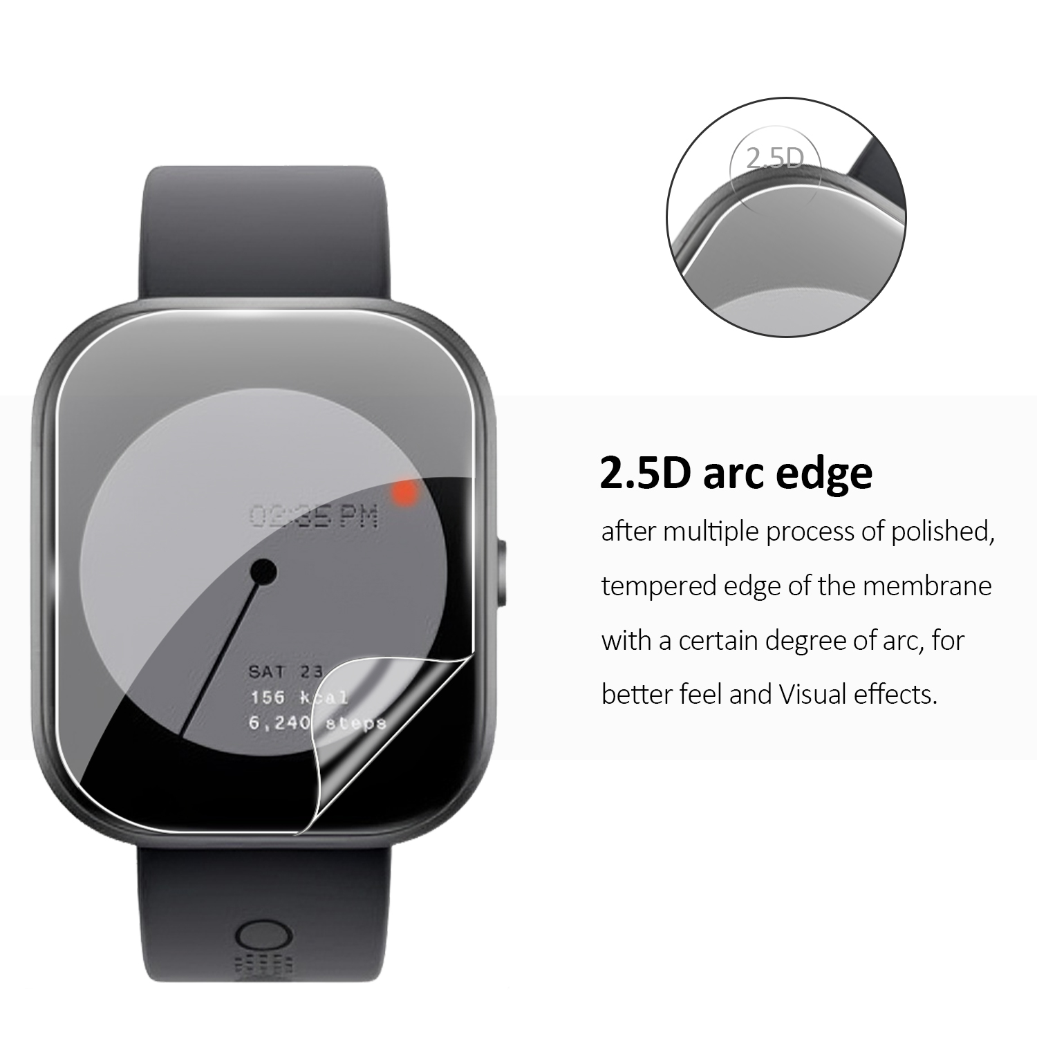 HD Clear TPU Hydraulic Screen  - огляд і ціна Watches Not Smartwatch