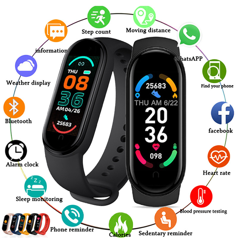 M6 Smart Watch Men Women Sport - огляд і ціна Smartwatch Iphone Watch For Men