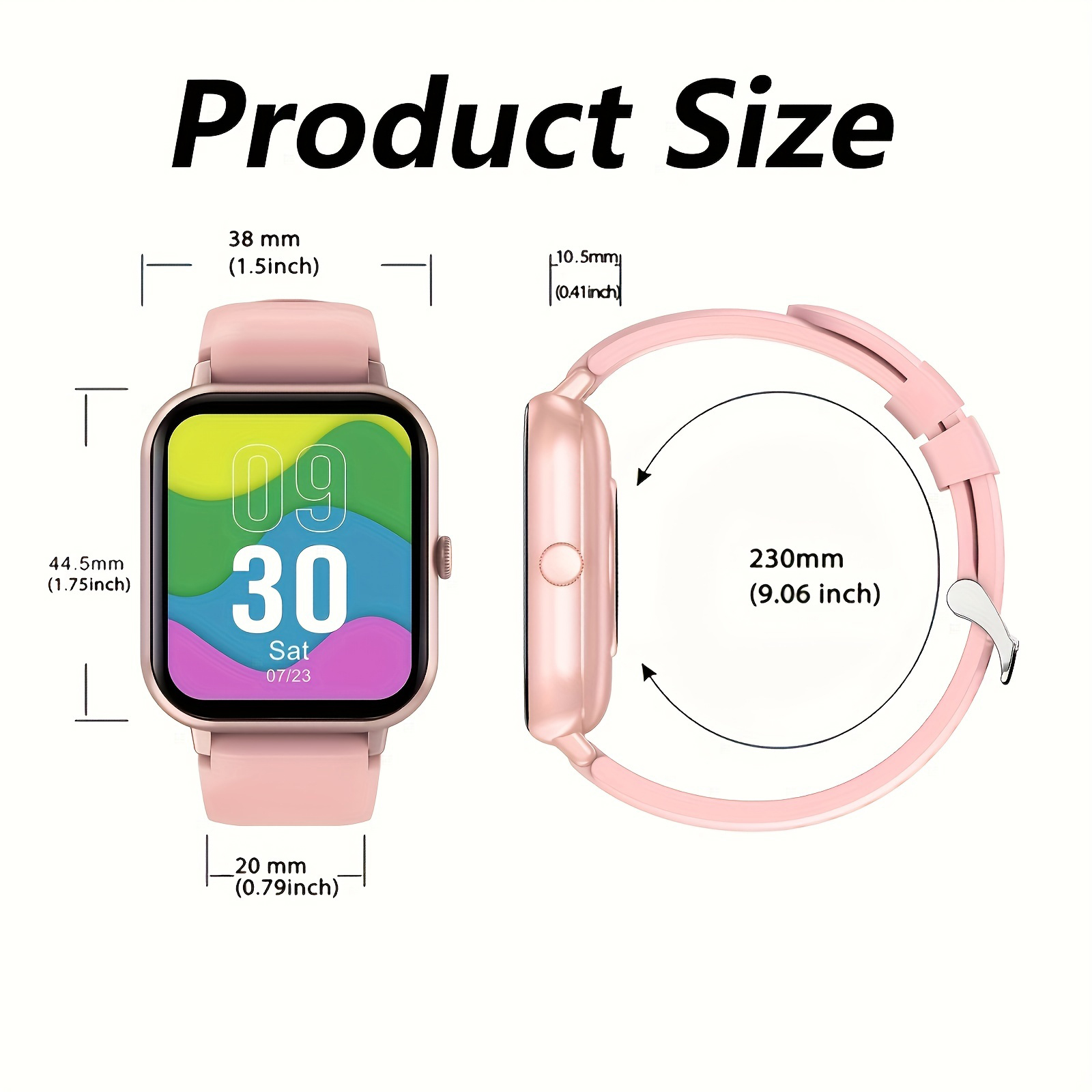 1.44inch Smart watch, wireless - огляд і ціна Smartwatch Iphone Watch For Men