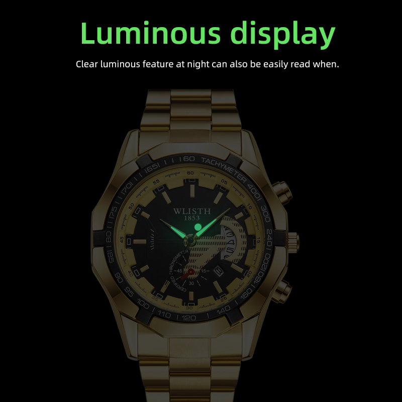 Luxury Brand Man Watch Waterpr - огляд і ціна Watches Not Smartwatch