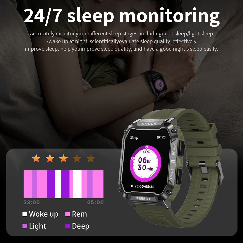 LIGE Men's Smartwatch Health B - огляд і ціна Smartwatch Watches For Sale