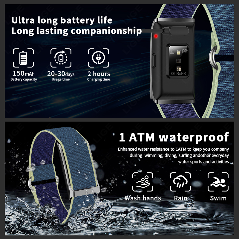 LIGE Hot Sales Smart Watch Hea - огляд і ціна Smartwatch Watches For Sale