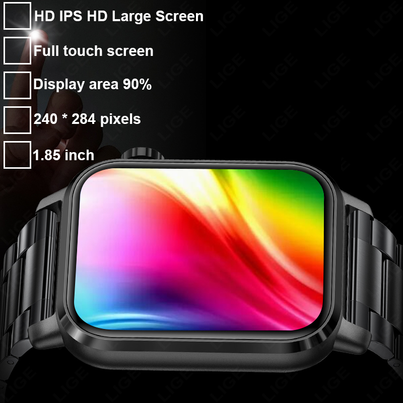 LIGE Smart Watch Sports Fitnes - огляд і ціна Smartwatch Watches For Sale
