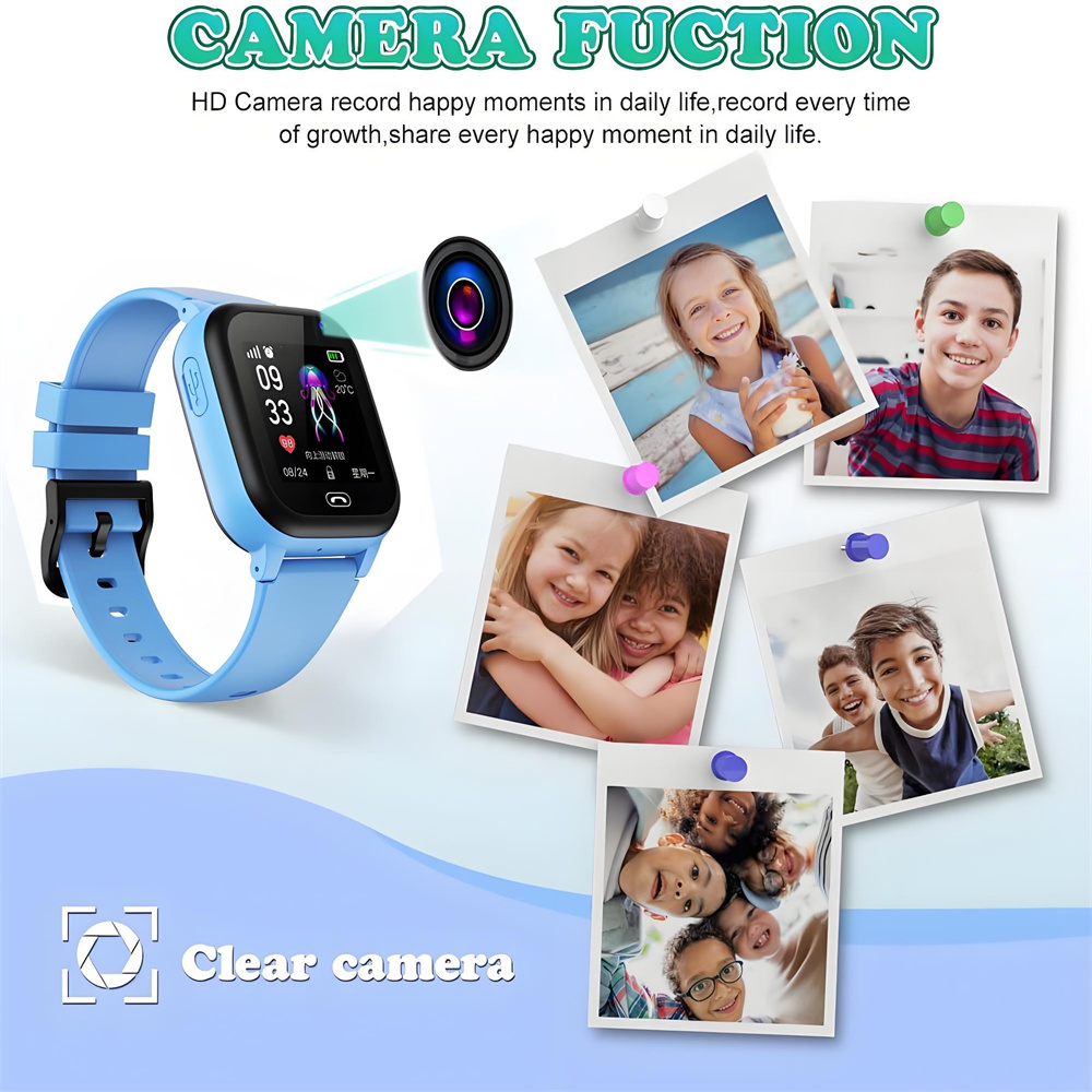 Kids Smart Watch GPS Tracker L - огляд і ціна Smartwatch Watches Birthday Gift For Boys With Gps