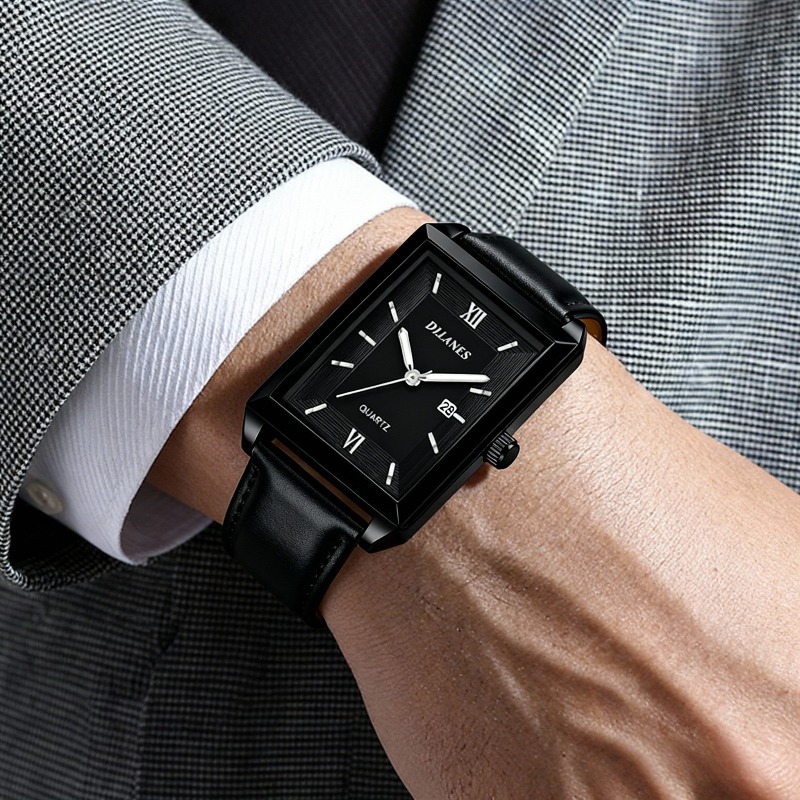 Casual Leather Men Watches Sim - огляд і ціна Watches Not Smartwatch