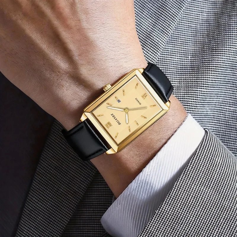 Casual Leather Men Watches Sim - огляд і ціна Watches Not Smartwatch