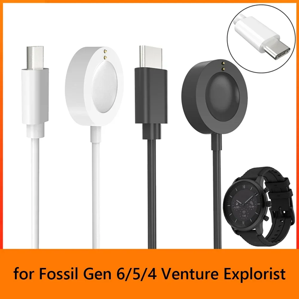 1M USB Type-C Magnetic Fast Ch - огляд і ціна Fossil Watches Smartwatch Charger