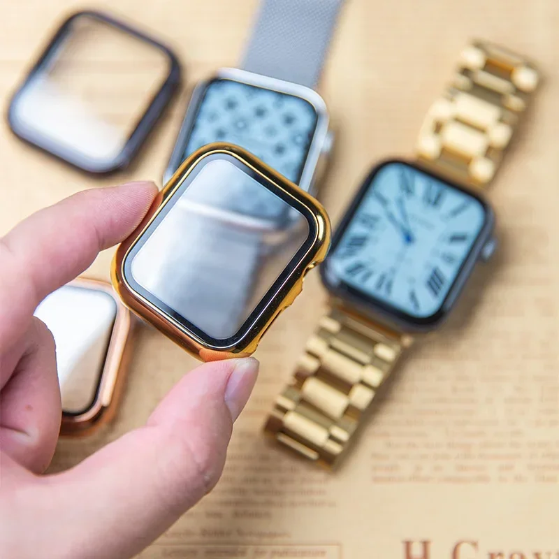 Glass+case For Apple Watch ban - огляд і ціна Watches Not Smartwatch