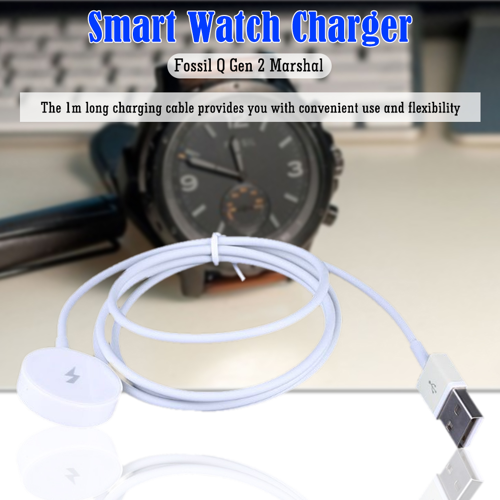 1m Smart Watch Magnetic Charge - огляд і ціна Fossil Watches Smartwatch Charger