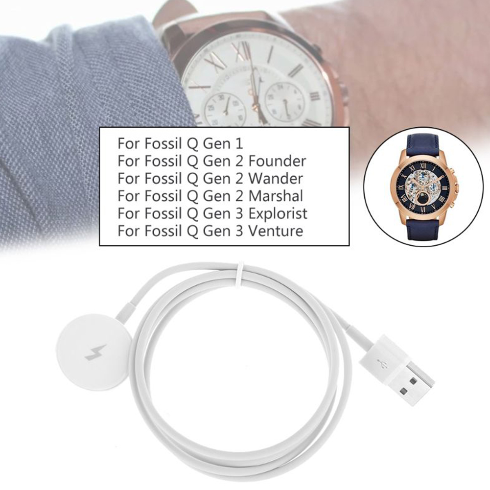 Watch Charger Cable USB Chargi - огляд і ціна Fossil Watches Smartwatch Charger